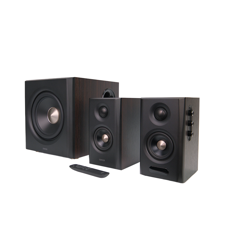 S355DB Bookshelf Speaker and Subwoofer 2.1 Speaker System