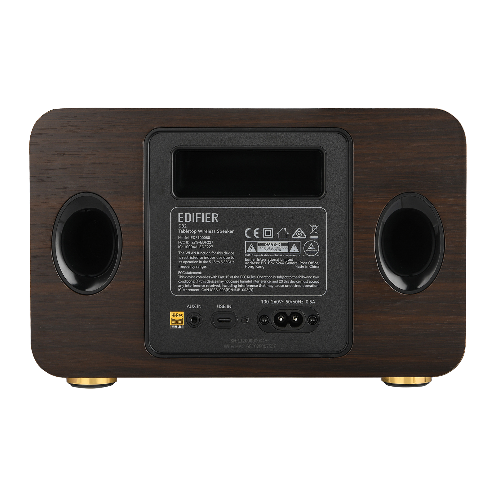 Enceinte Bluetooth sans fil de table D32