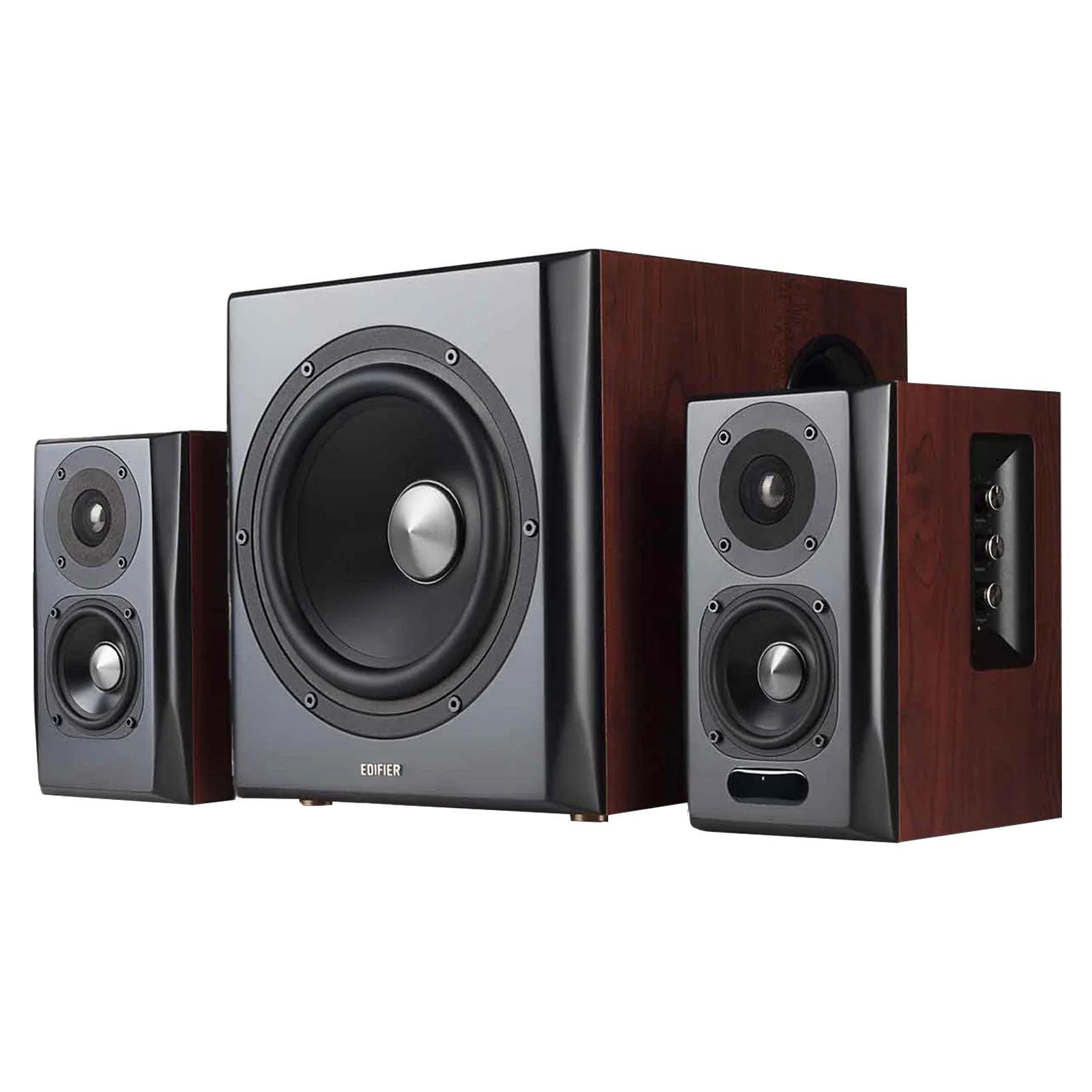Enceintes bibliothèque Bluetooth S350DB avec caisson de basses