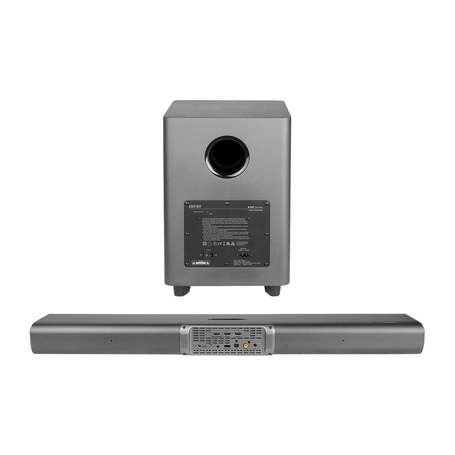 B700 Dolby Atmos® Speaker System - 5.1.2 Soundbar with Wireless Subwoofer