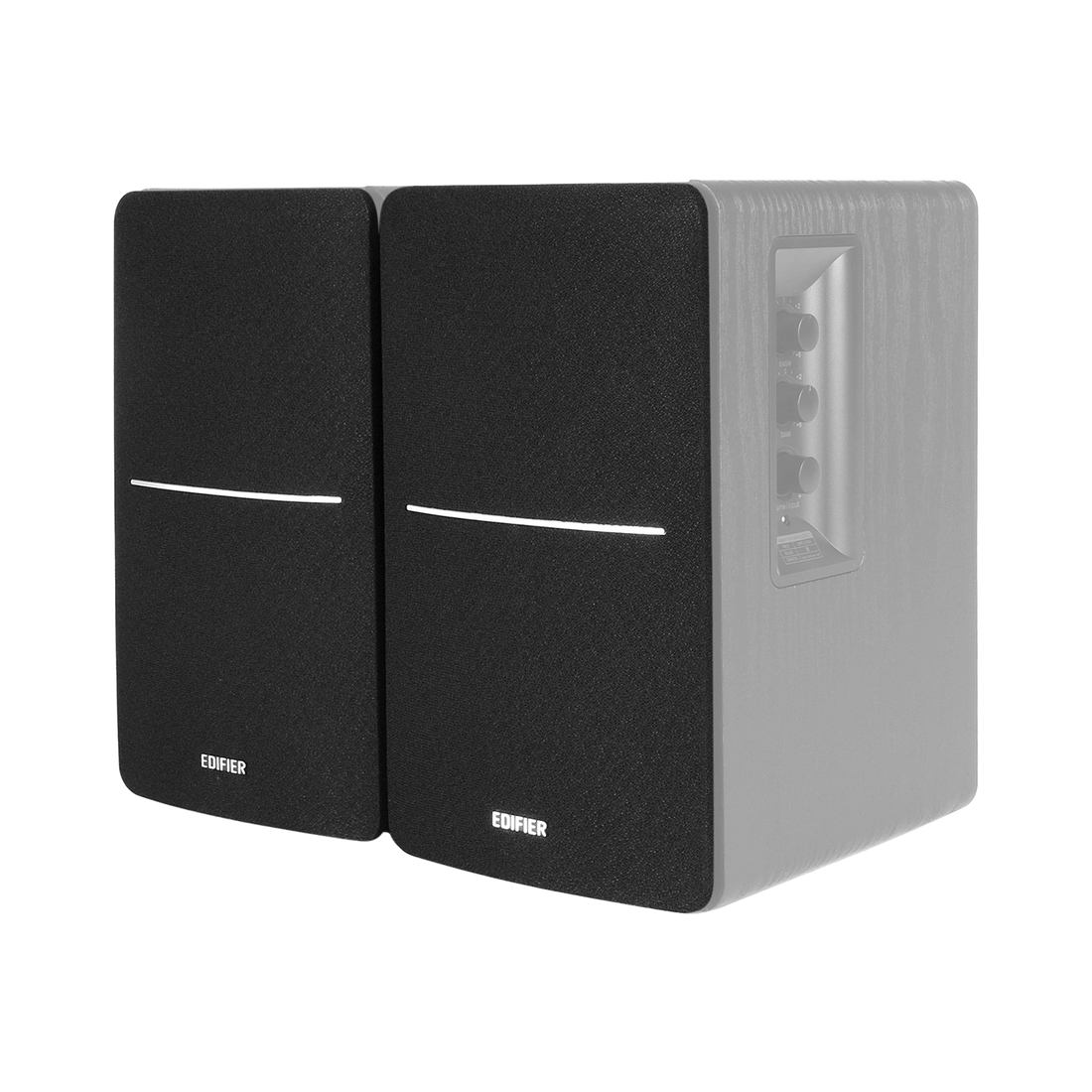 Grilles - R1280DB Noir - Paire Pour enceintes R1280DB en noir