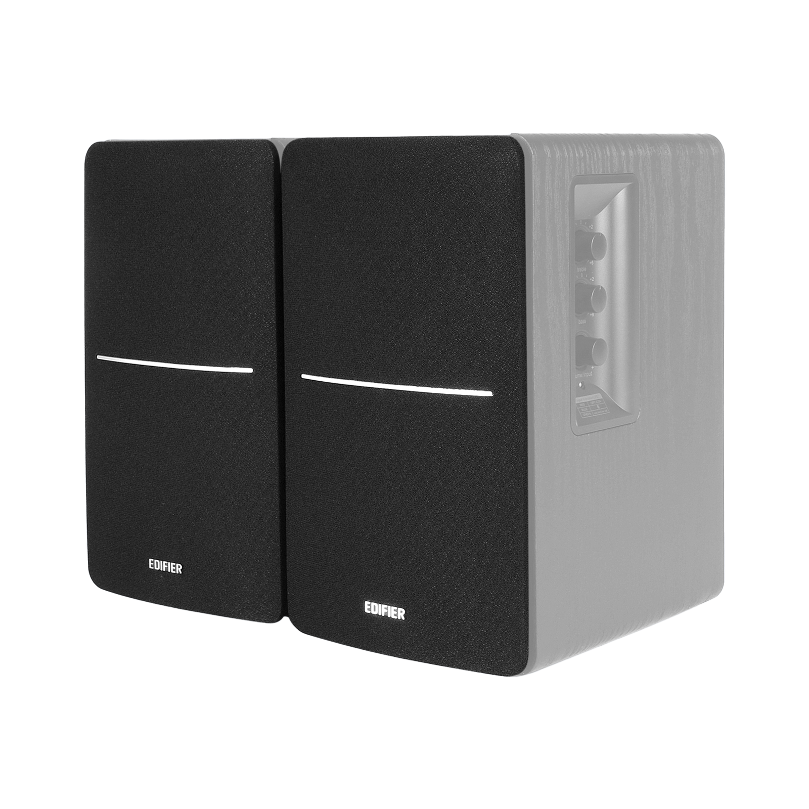 Grilles - R1280DB Noir - Paire Pour enceintes R1280DB en noir