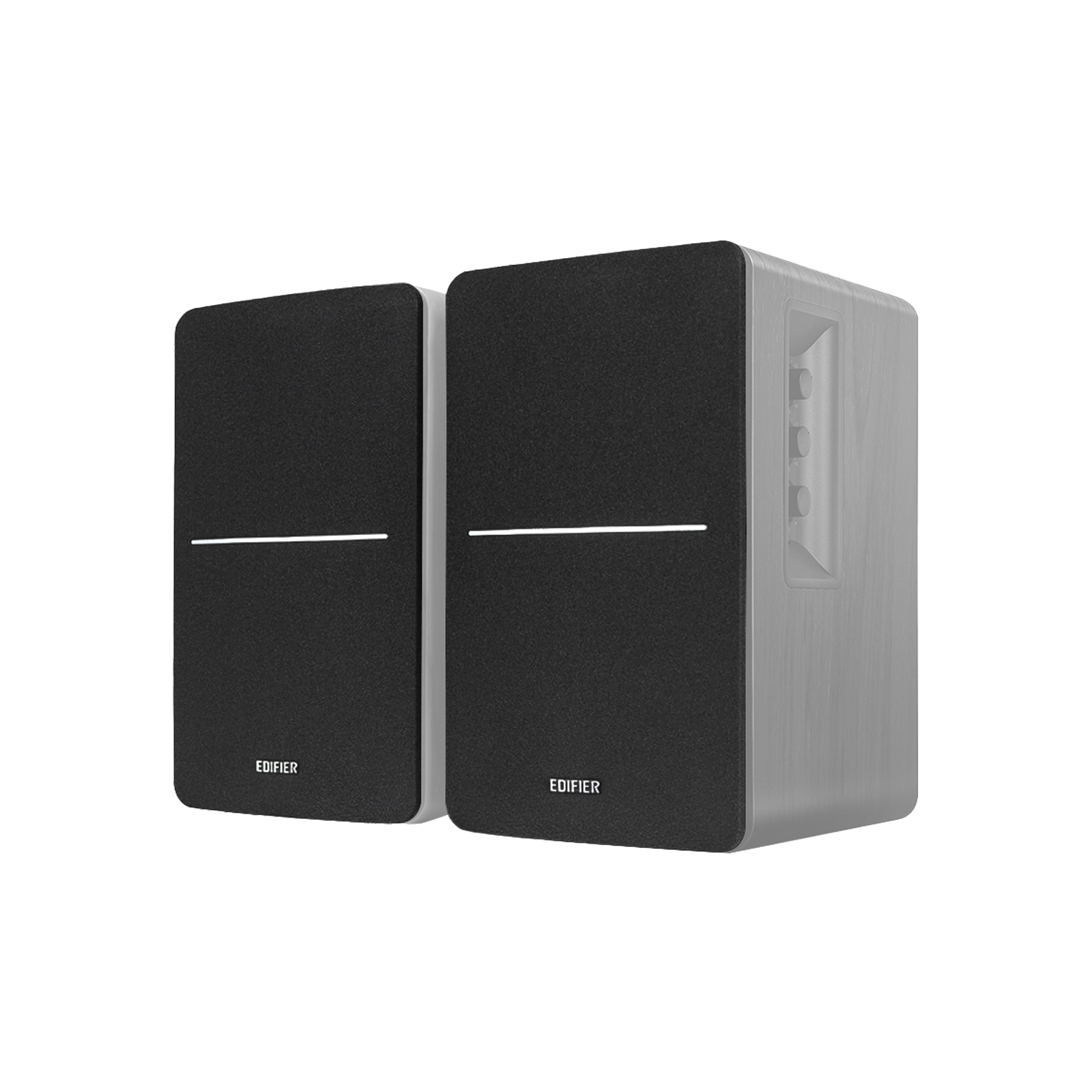 Grilles - R1280DBs Noir - Paire Compatible avec les enceintes R1280DBs en noir
