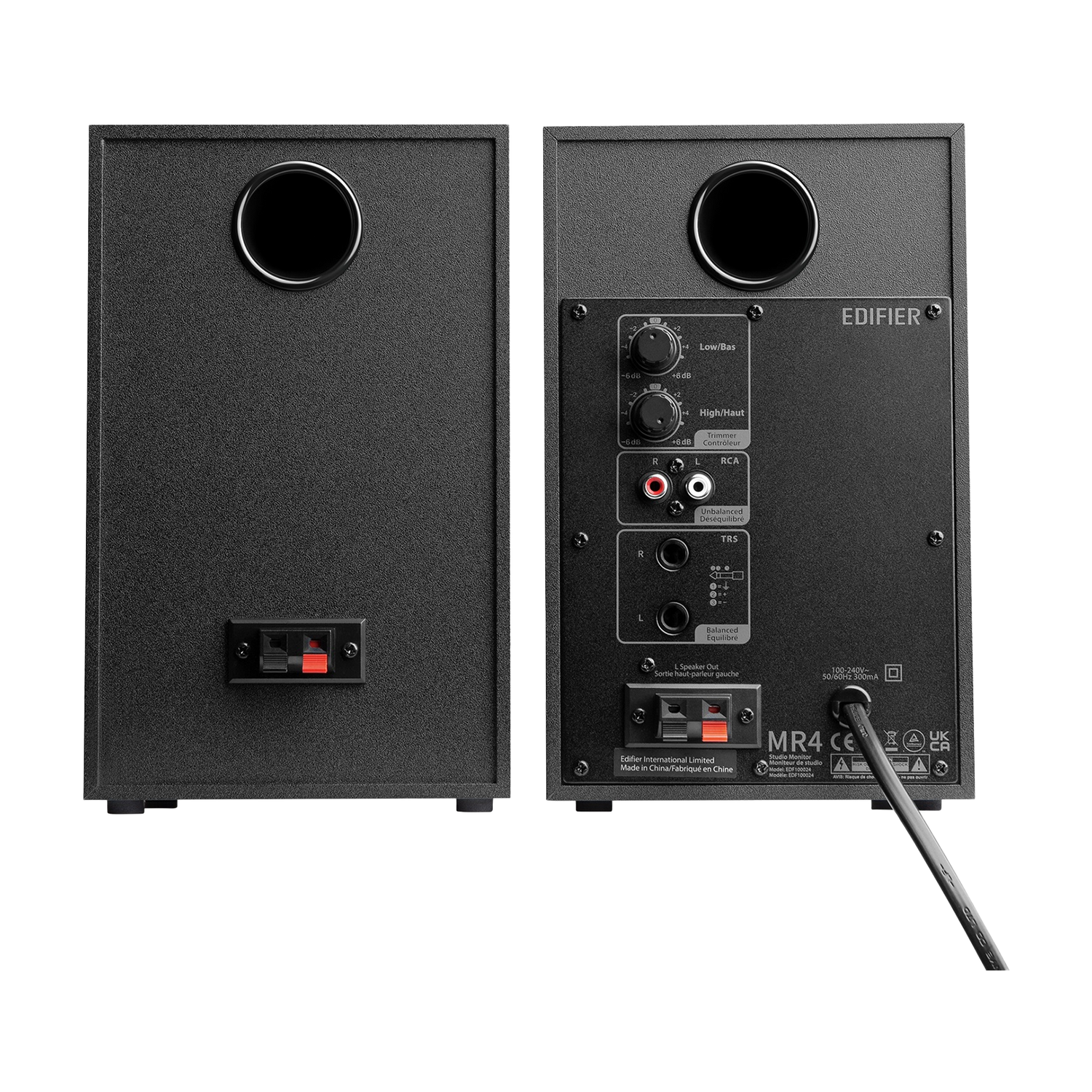 Moniteur de studio alimenté par MR4