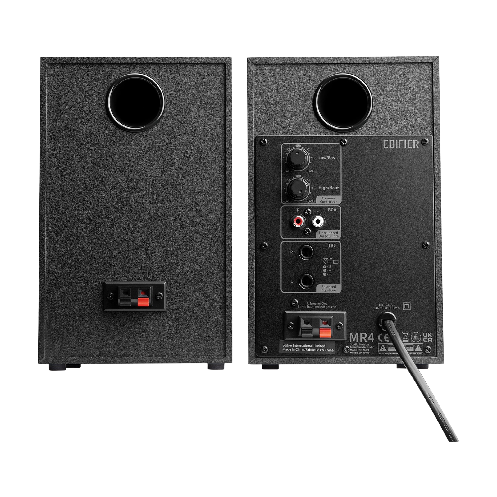 Moniteur de studio alimenté par MR4