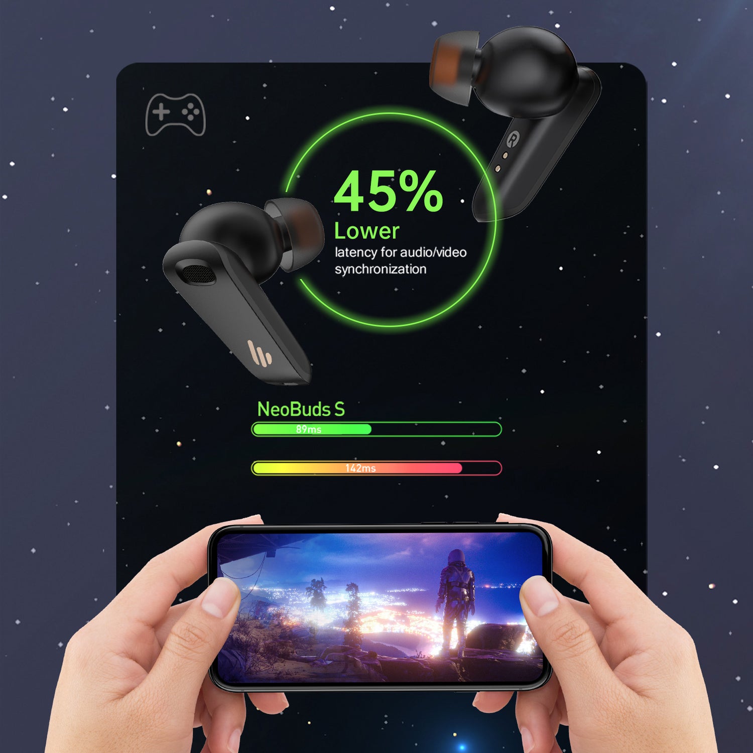 NeoBuds S True Wireless Noise Cancellation In-Ear Headphones