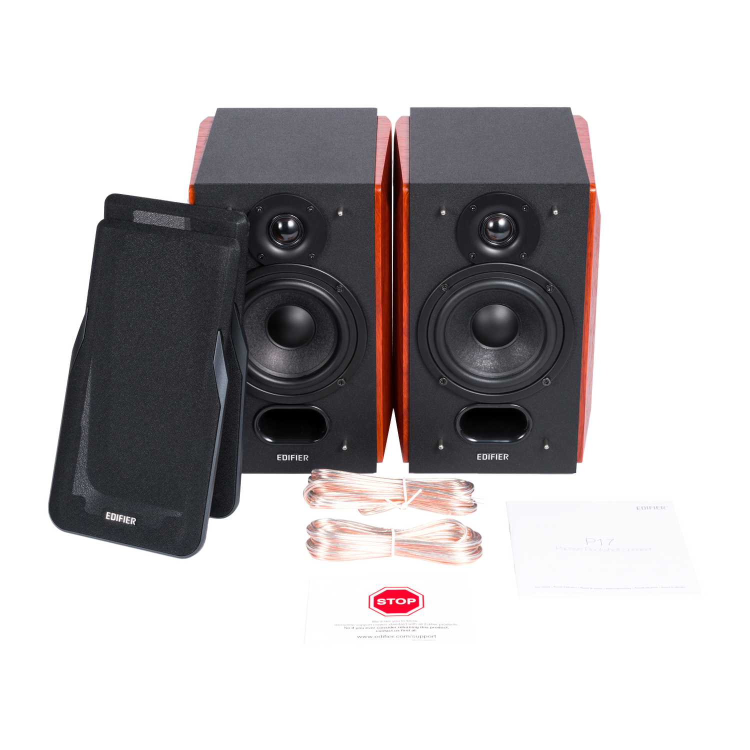 Enceintes bibliothèque passives P17