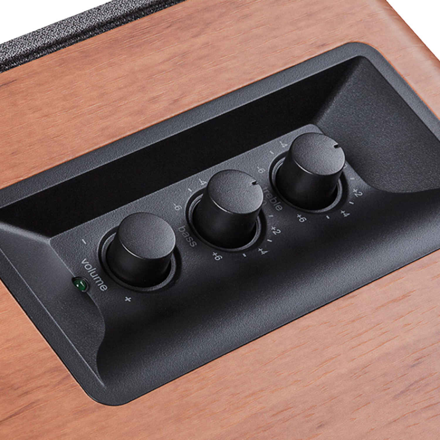 Enceintes bibliothèque amplifiées R1280T avec WiiM Mini