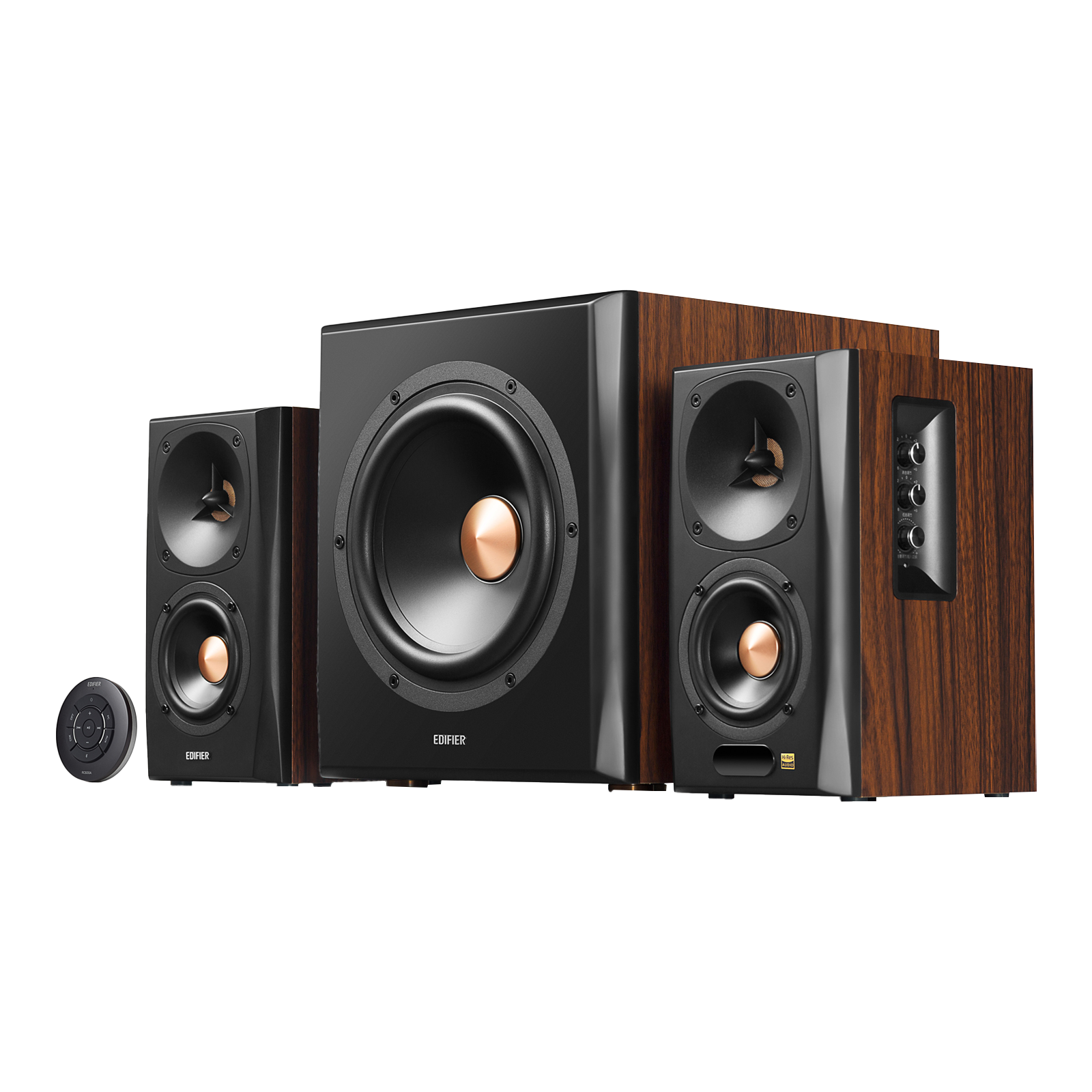 S360DB 2.1 Speakers Hi-Res Audio with wireless subwoofer (Certified Refurbished)