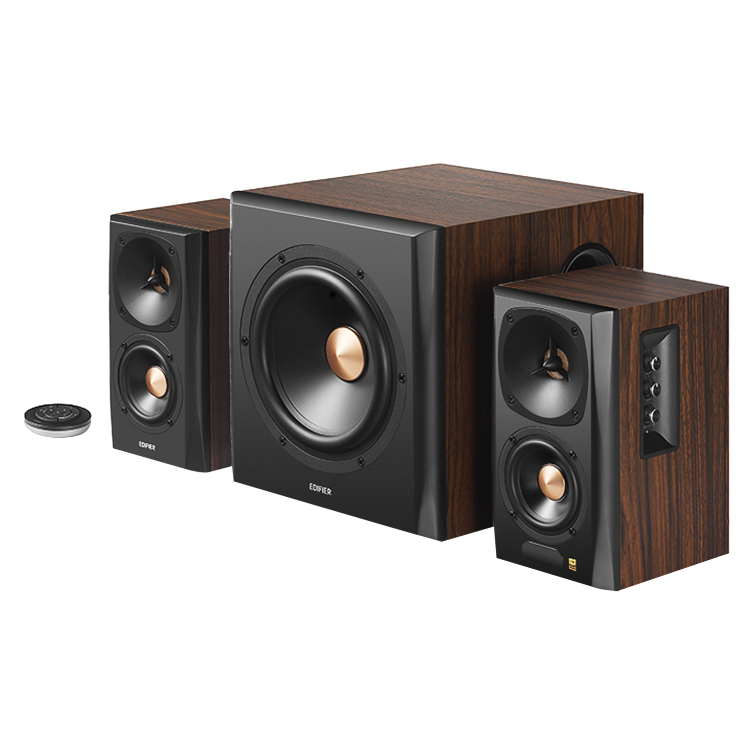 S360DB 2.1 Speakers Hi-Res Audio with wireless subwoofer (Certified Refurbished)