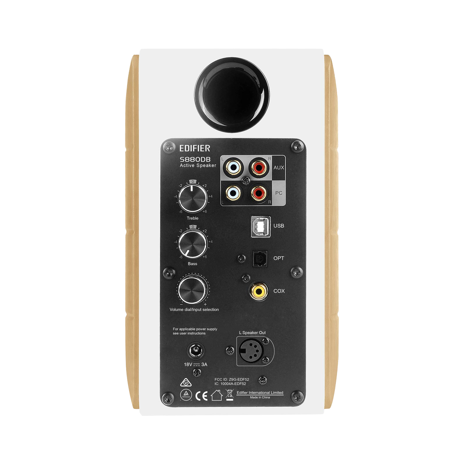 Haut-parleurs amplifiés certifiés audio haute résolution S880DB