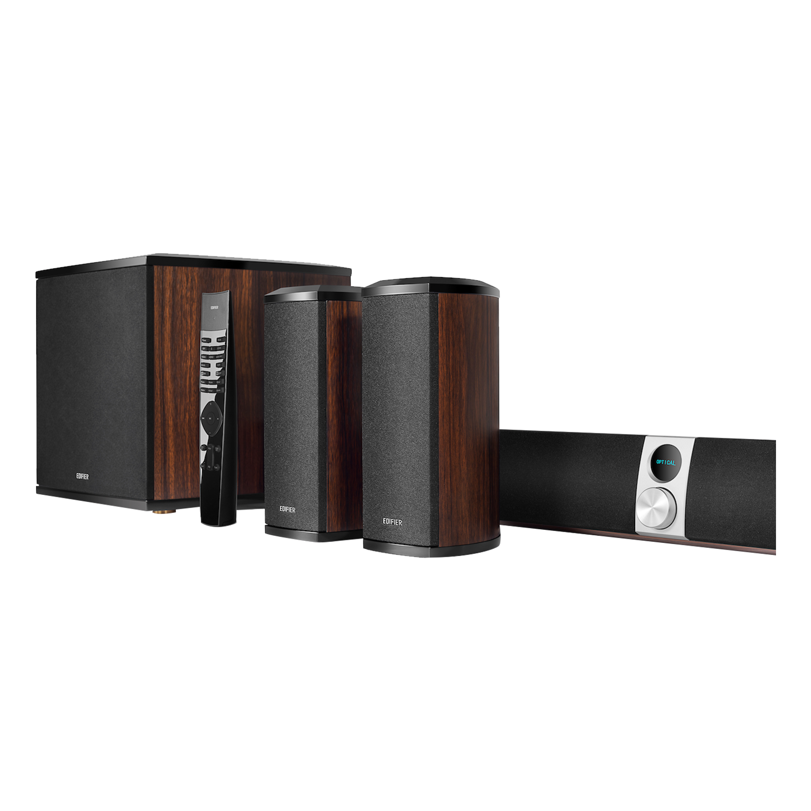 Système de cinéma maison avec barre de son 4.1 canaux S90HD avec Dolby et DTS