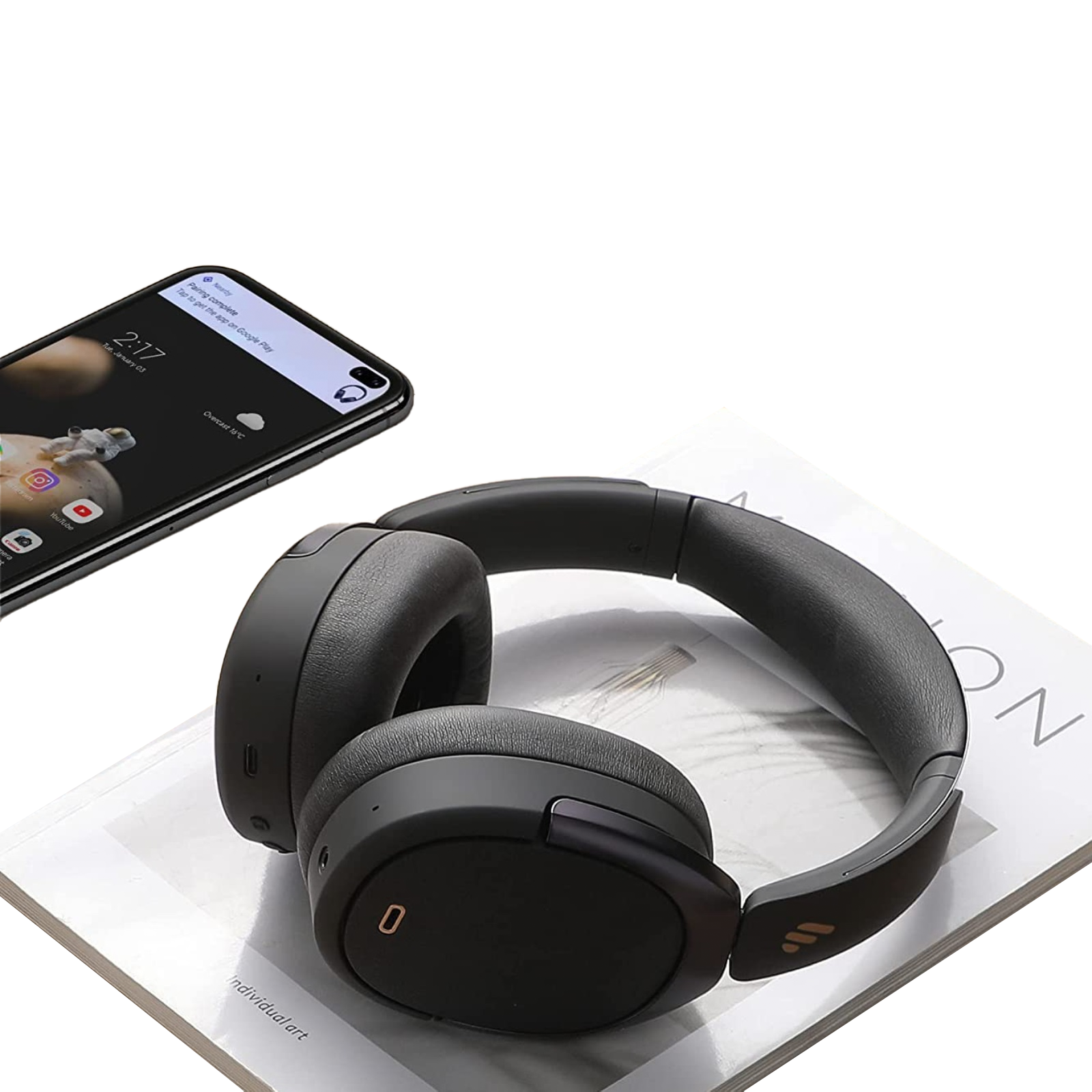 Casque supra-auriculaire sans fil à réduction de bruit WH950NB