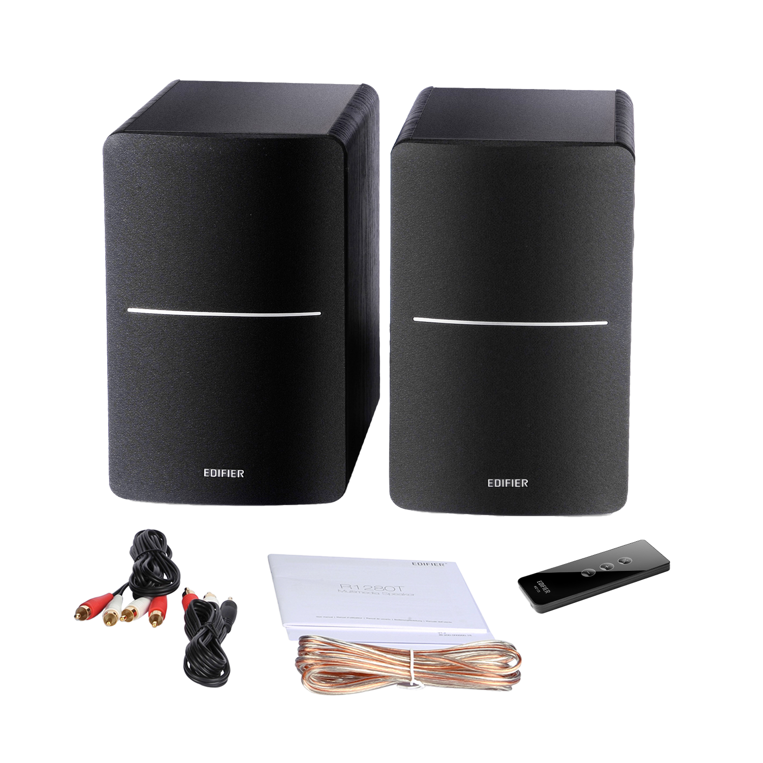R1280T Technology. Style. Utility. Powered Bookshelf Speakers