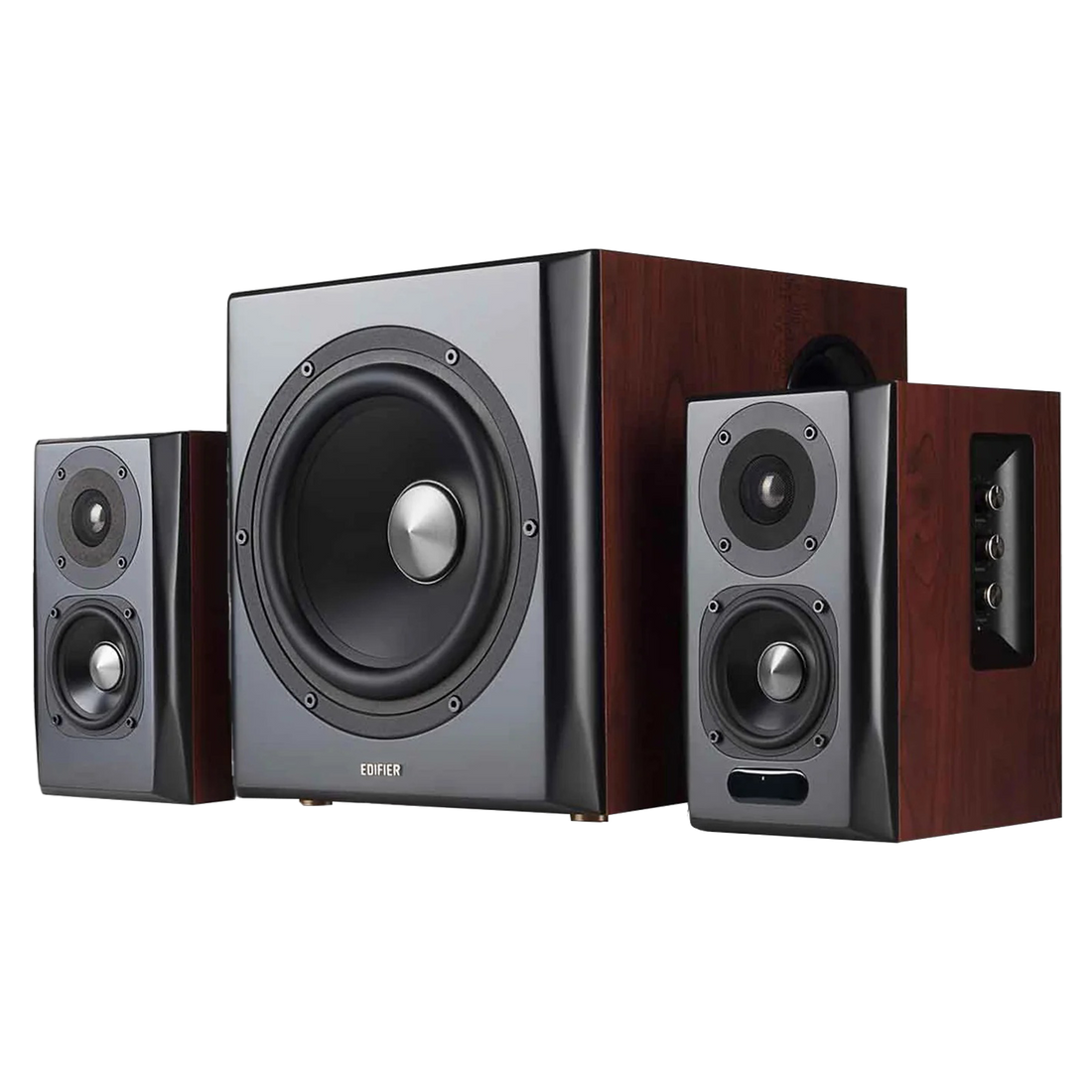 Enceintes bibliothèque Bluetooth S350DB avec caisson de basses