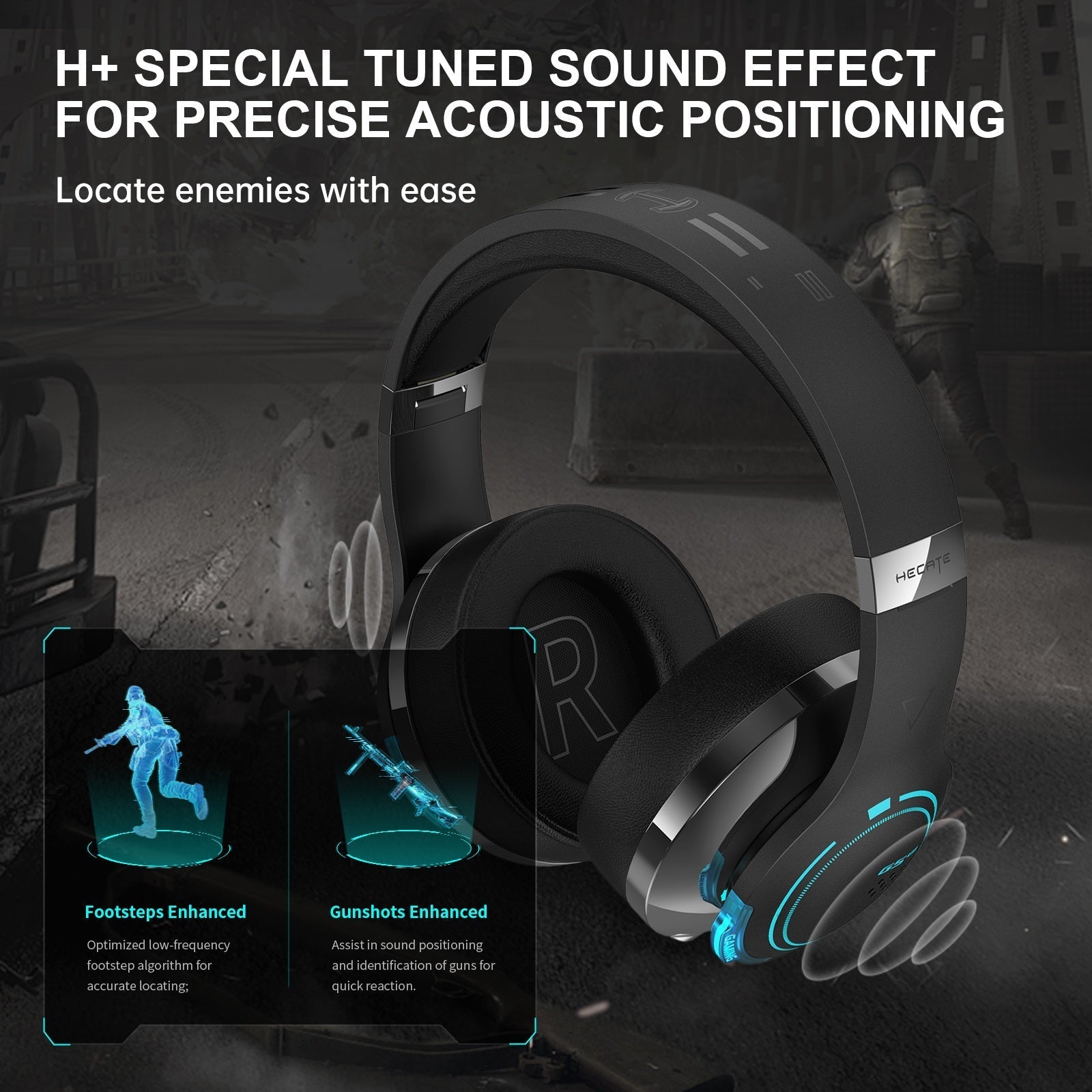 G5BT Gaming Headset Low Latency Bluetooth Gaming Headset