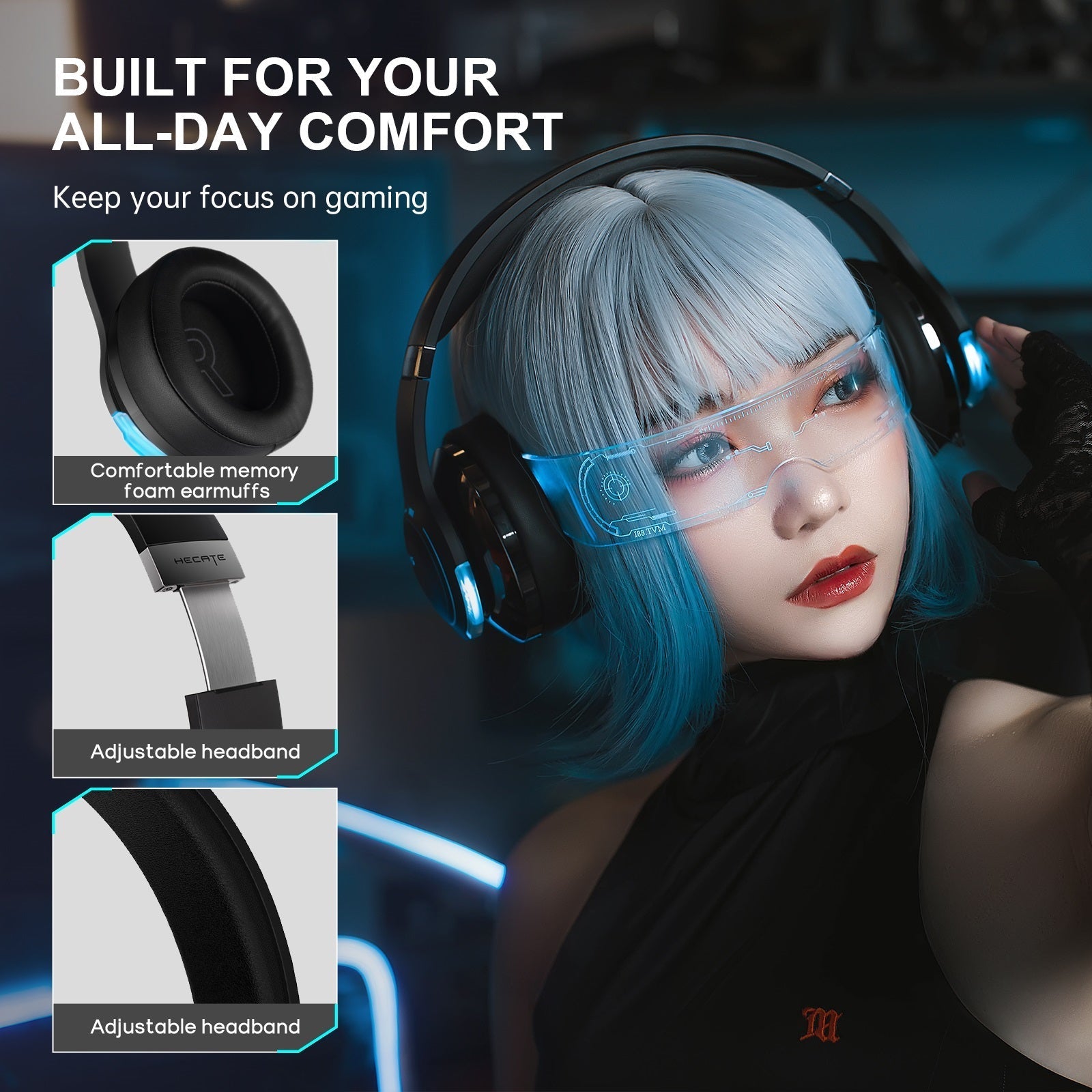 G5BT Gaming Headset Low Latency Bluetooth Gaming Headset Edifier