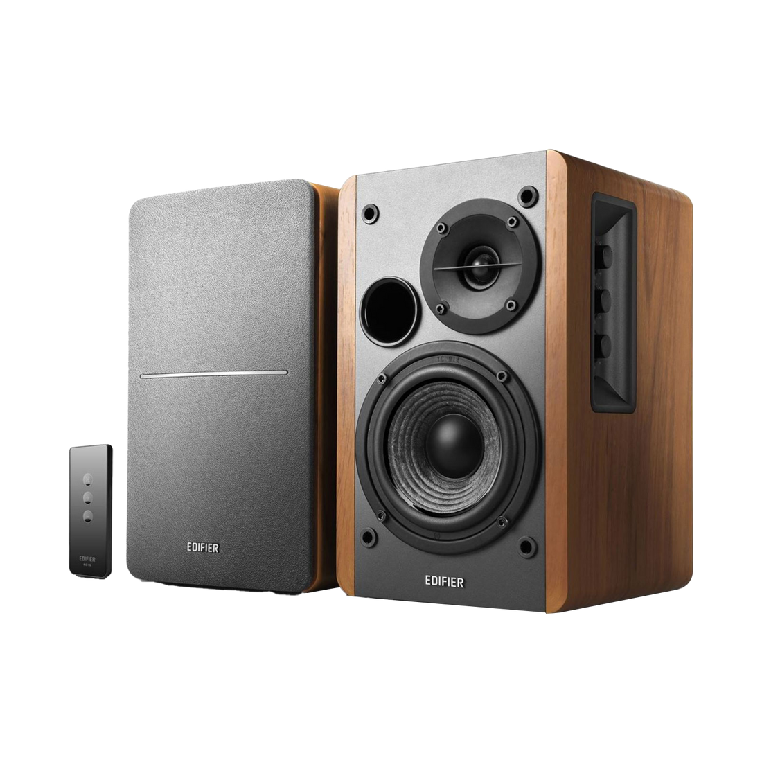 R1280T Technology. Style. Utility. Powered Bookshelf Speakers. (Certified Refurbished)