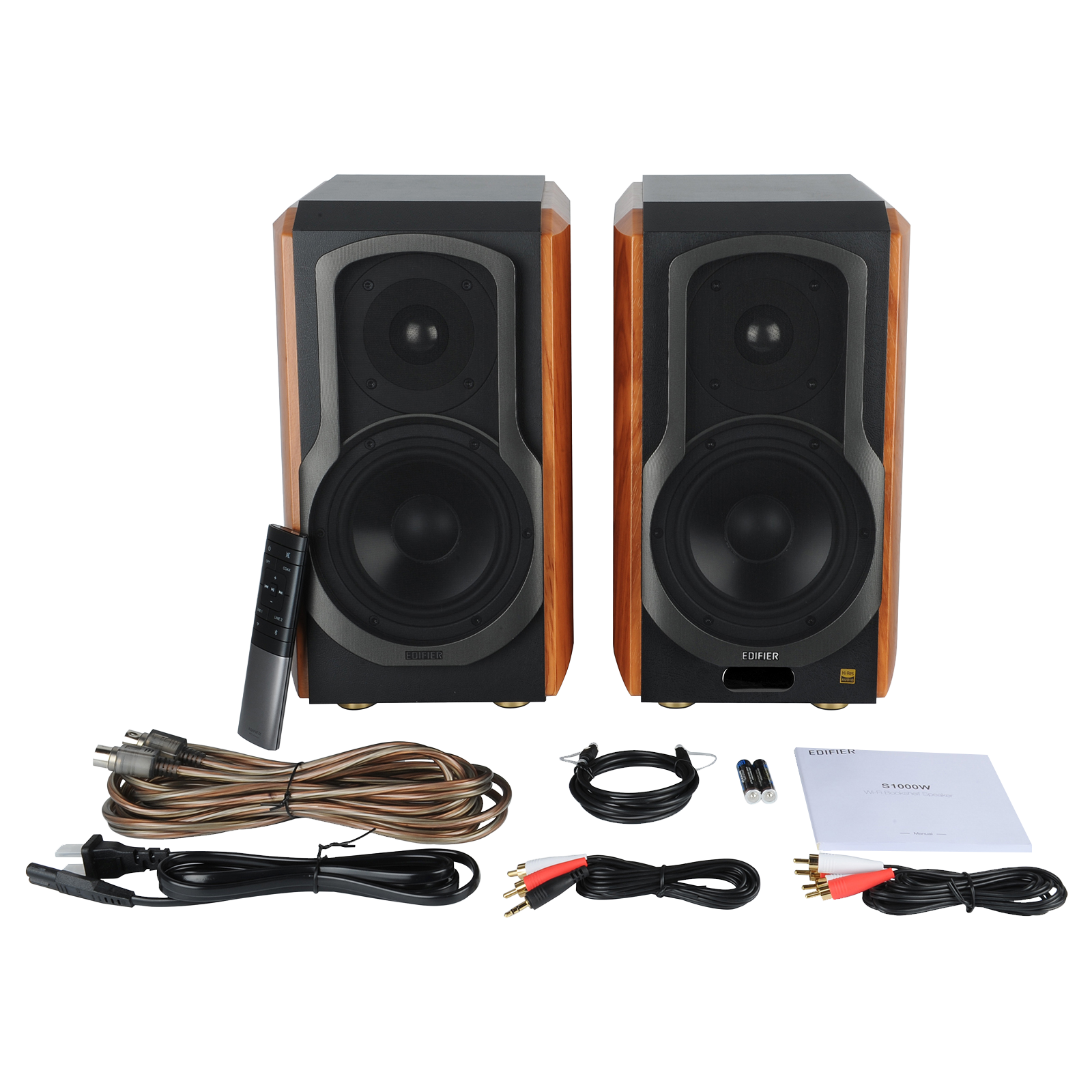S1000W WiFi Audiophile Active Bookshelf 2.0 Speakers(Certified Refurbished)