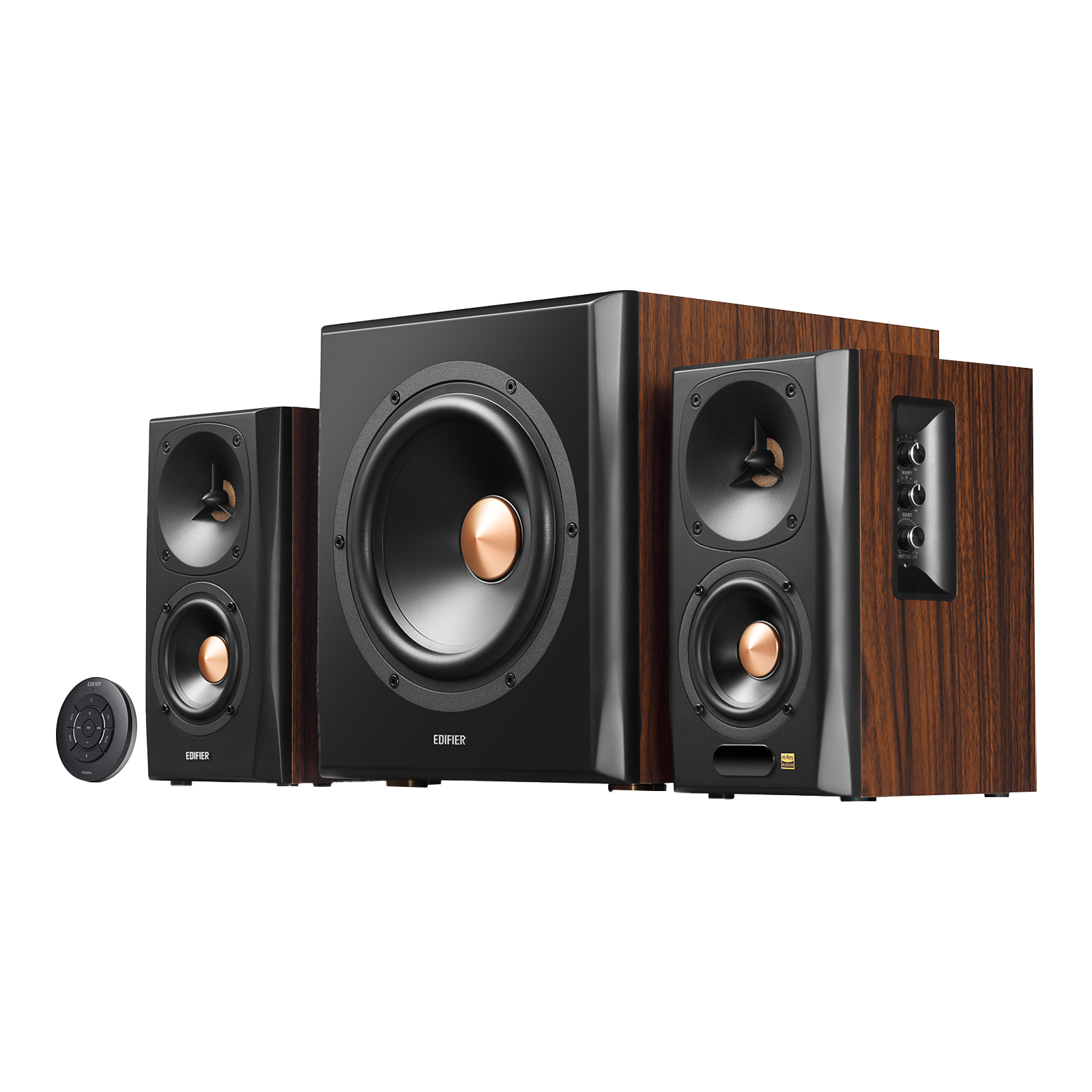 S360DB 2.1 Speakers Hi-Res Audio with wireless subwoofer