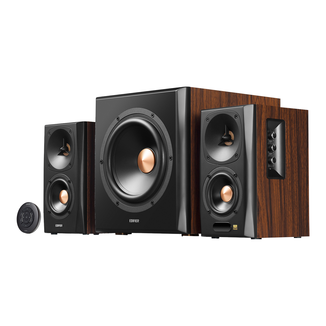 Haut-parleurs S360DB 2.1 Hi-Res Audio avec caisson de basses sans fil - Remis à neuf 